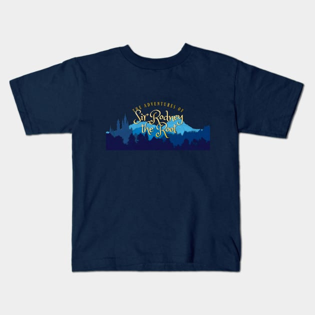 Season One Narrow Mountains Kids T-Shirt by TalkingFishPodcasts